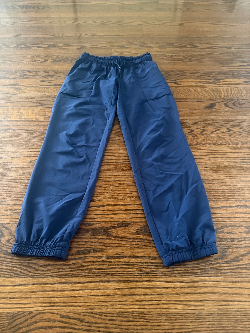 Athleta Kids Navy Elastic Waist Joggers
